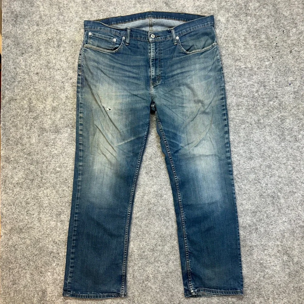 Lot of 5 Levi's 559 Relaxed Straight Jeans Mens 38x32 Blue Black Work Pants
